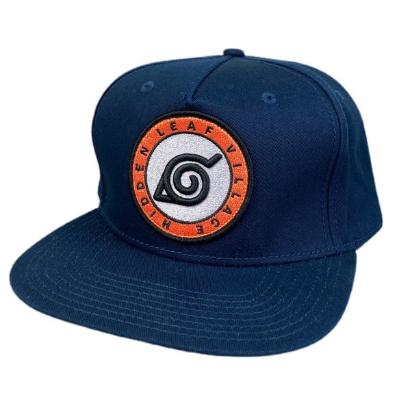 Naruto Other - Naruto Snapback Hat Cap Hidden Leaf Village Patch